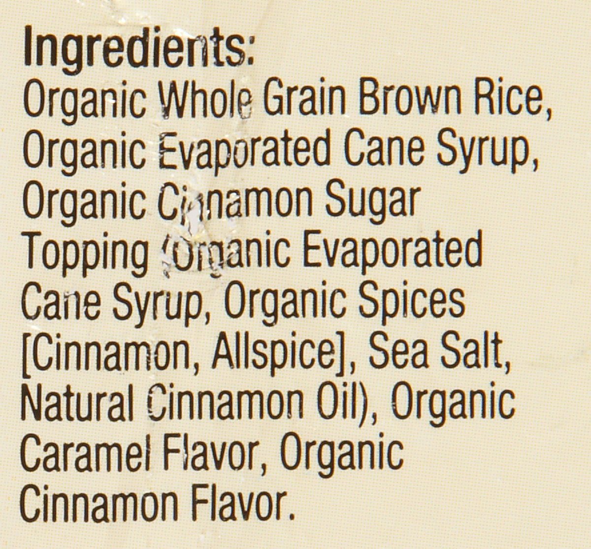 Lundberg Family Farms Organic Cinnamon Toast Rice Cake, 9.5Ounce Units