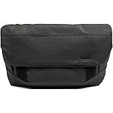 Peak Design Field Pouch V2, Black, 2-in-1 Organizer and Sling Bag, Adjustable Shoulder Strap and Integrated Belt Loops, Weatherproof Nylon Canvas, Organizer Pouch or Carry Bag for Men and Women