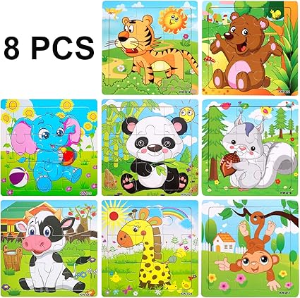rompecabezas de 8 piezas para niños