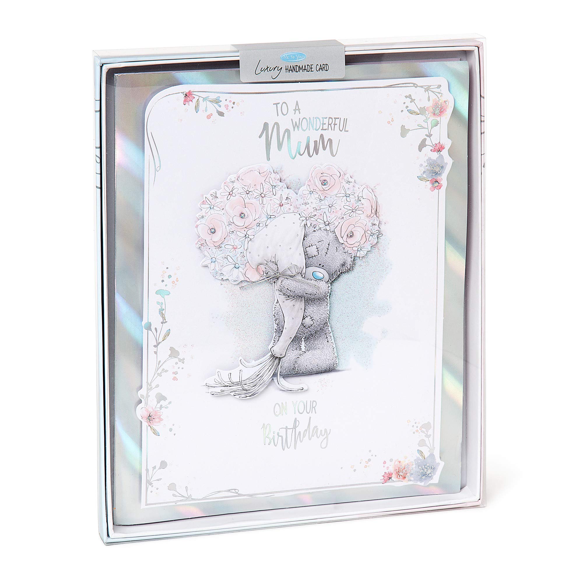 Me to You Tatty Teddy Wonderful Mum Handmade Boxed Birthday Card