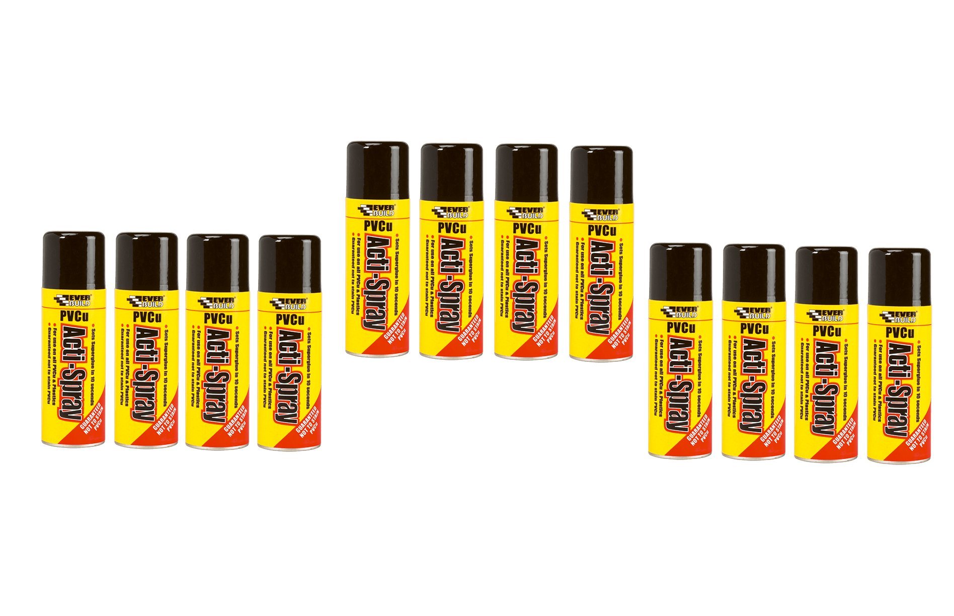 Everbuild PVCu Acti Spray Superglue Activator - Box of 12