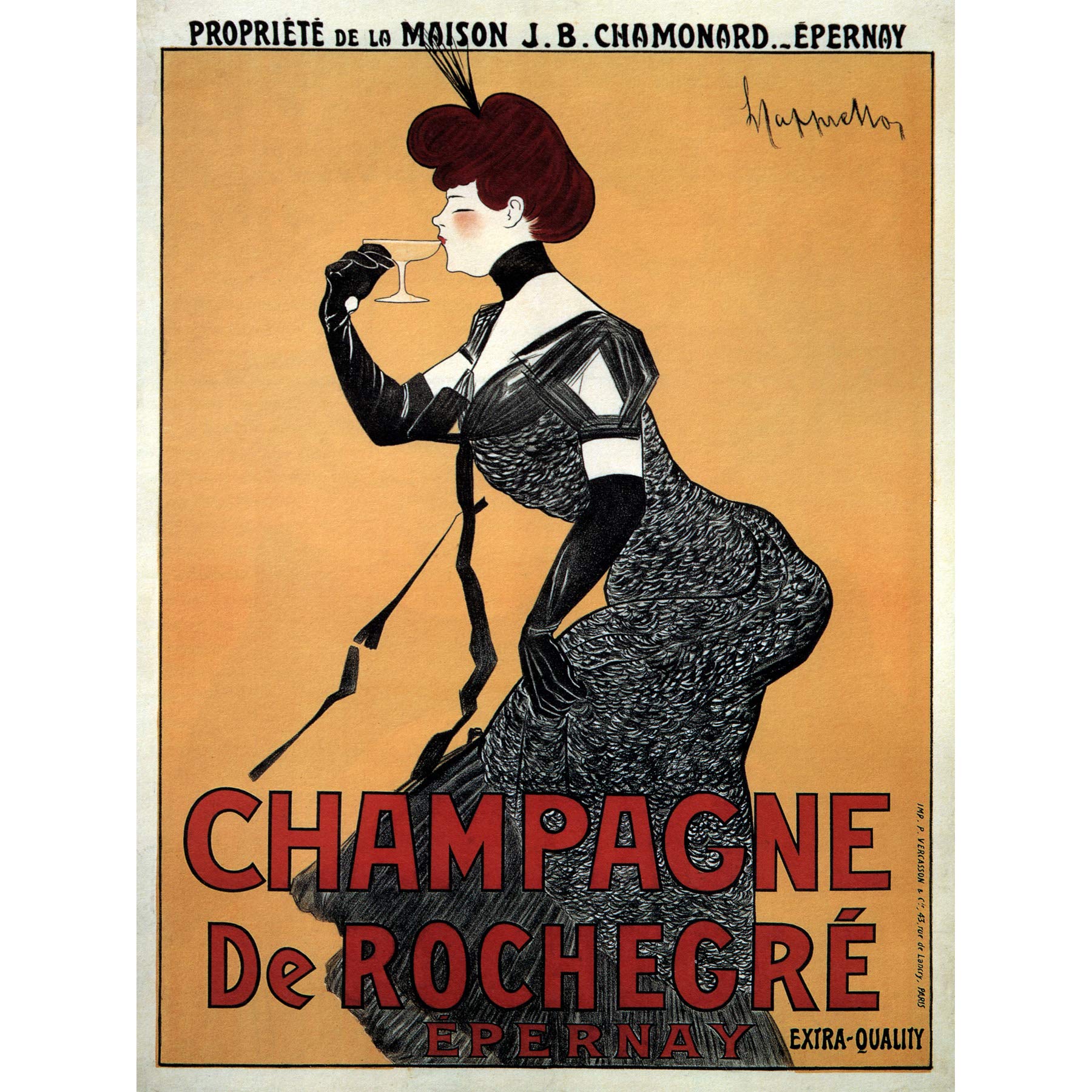 Wee Blue Coo Commercial Advert Champagne Alcohol France Canvas Print