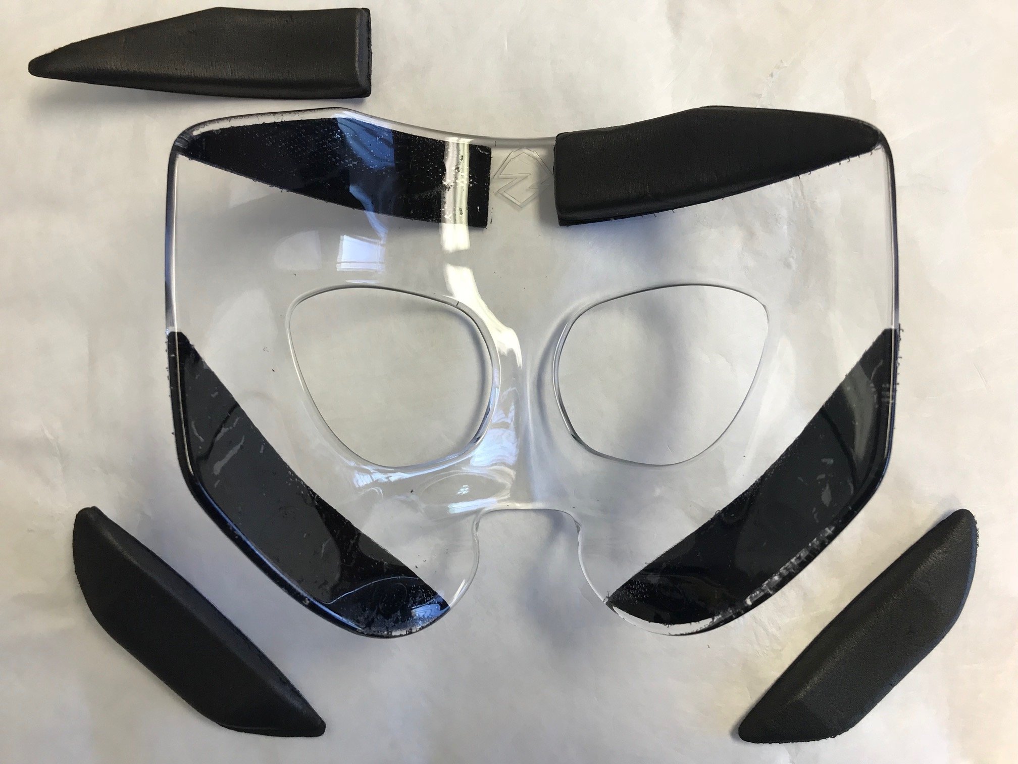 Galleon Sports Knight Nose Guard/Face Shield With Padding All Sports