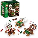 LEGO Gingerbread Ornaments Building Toy, Festive Gingerbread Décor, Great Family Activity or Holiday Decoration, Gift for 6 Y