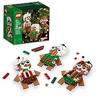 LEGO Gingerbread Ornaments - Christmas Tree Ornaments Building Set for Kids, Boys & Girls, Ages 6+ - 3 Gingerbread Decorations for Tree & Home - Gift Ideas for Kids - 40642 LEGO Gingerbread Ornaments - Christmas Tree Ornaments Building Set for Kids, Boys & Girls, Ages 6+ - 3 Gingerbread Decorations for Tree & Home - Gift Ideas for Kids - 40642
