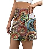 LouKeith Tennis Skirt with Shorts High Waisted Golf Skirts Dressy Casual Workout Athletic Skorts for Women with 4 Pockets