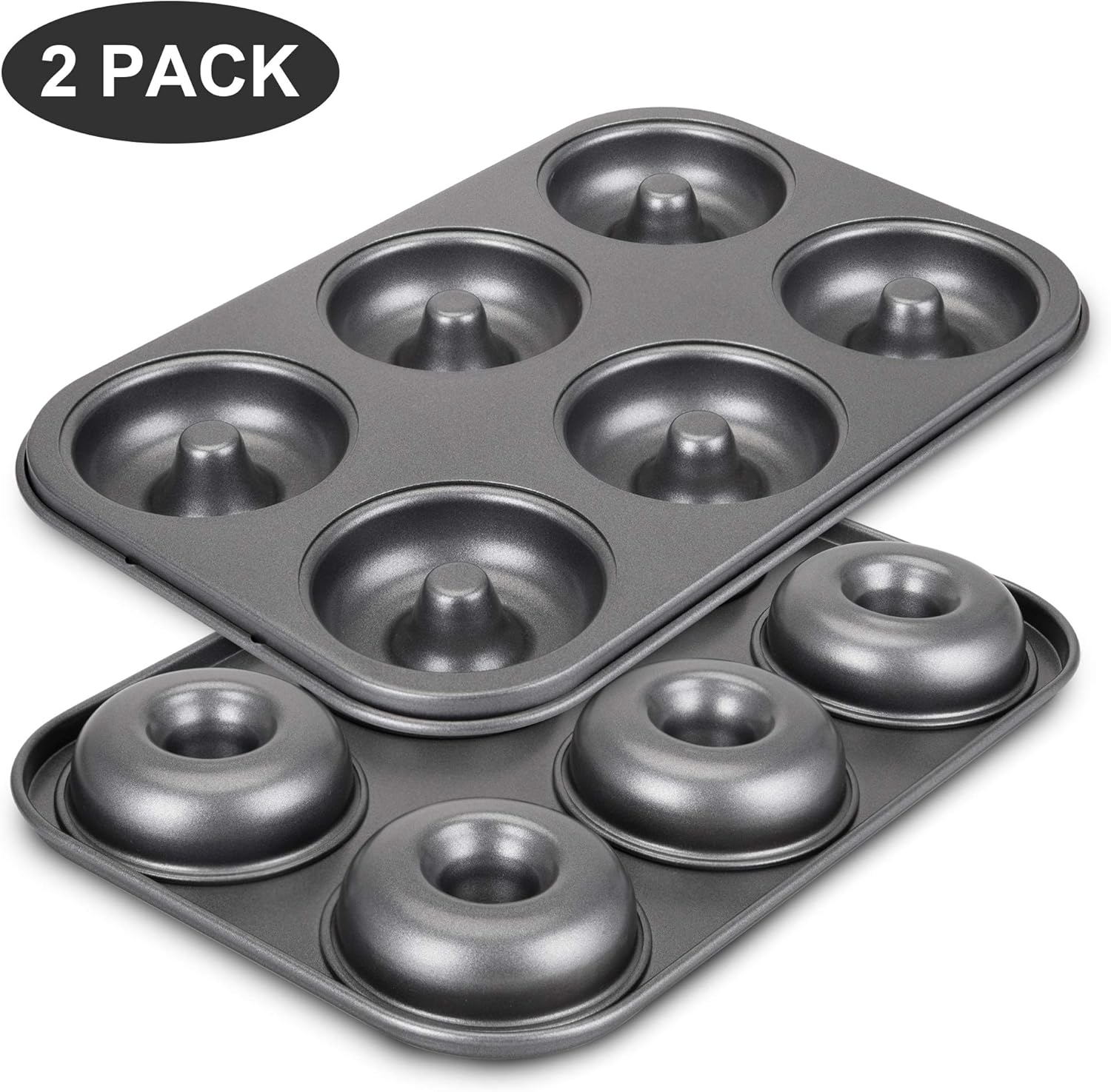 Donut Baking Pans, ENLOY NonStick 6Cavity Donut Baking Pans, ENLOY NonStick 6Cavity
