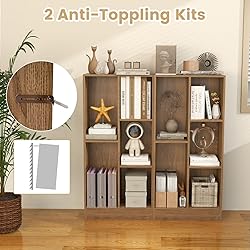 Giantex 5-Cube Bookcase, Freestanding Bookshelf