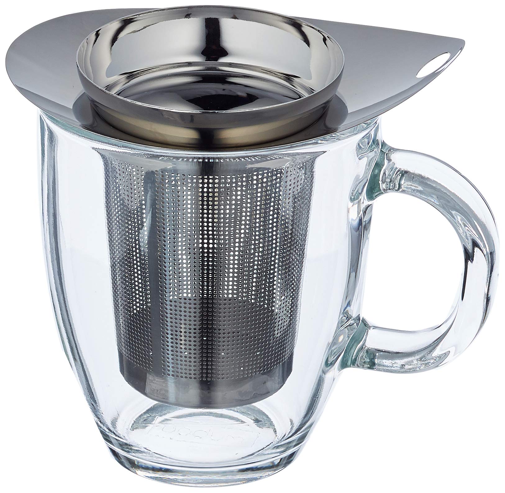 Bodum UK 0.35 Litre/ 12 oz Yo Yo Set Mug Glass and Tea Strainer
