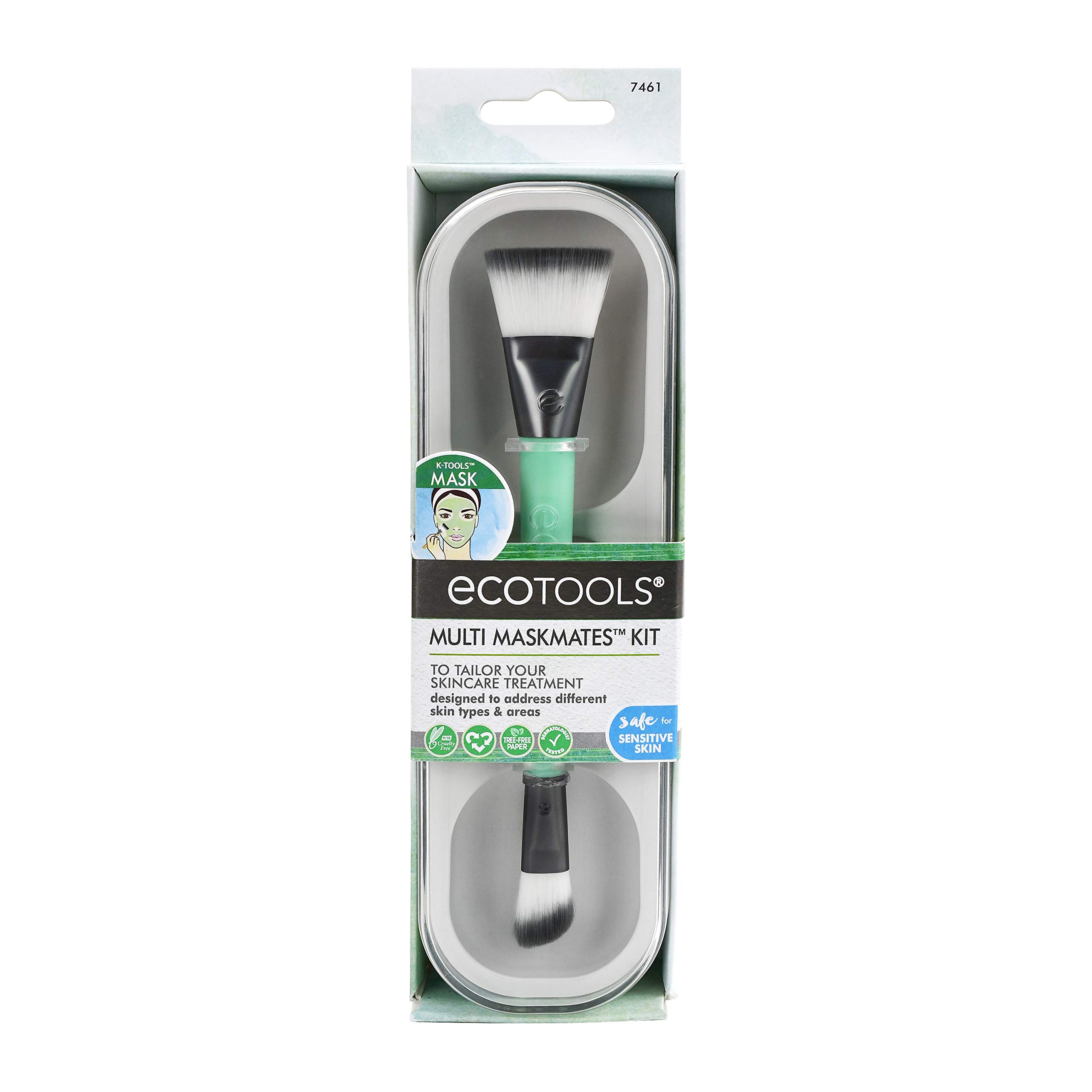ECO TOOLS Multi Maskmates Kit (1X Brush & Compartment Tray)