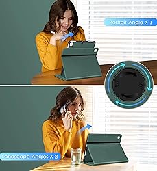 DTTO Rotating Case for iPad 6th / 5th Generation