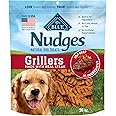 Blue Buffalo Nudges Grillers Natural Dog Treats with Real USA Beef, Made in the USA, Steak, 36-oz Bag