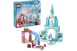 LEGO Disney Frozen Elsa’s Frozen Princess Castle Building Toys Set - Frozen Toys for Kids, Girls & Boys, Ages 4+ - Birthday Gift Idea - 43238