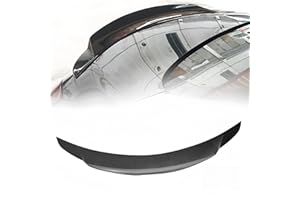 WheelX Rear Trunk Spoiler Compatible with 2008-2015 Infiniti G37 Q60 Coupe, Duckbill Spoiler Fits for 08-15 2 Door, High Kick Spoiler Wing Lip (Carbon Fiber Pattern)