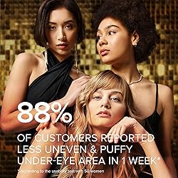 MAREE 24k Gold Under Eye Gels for Dark Circles and