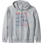Poppy Playtime It's Playtime Player Instruction Manual Zip Hoodie