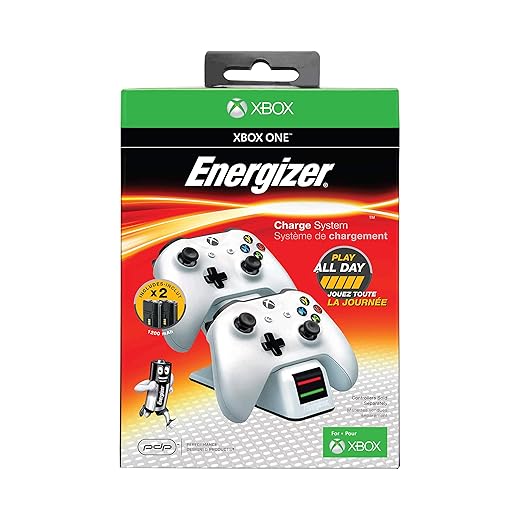 Energizer 2x Ladestation (inkl. 2 Akkus) - weiss