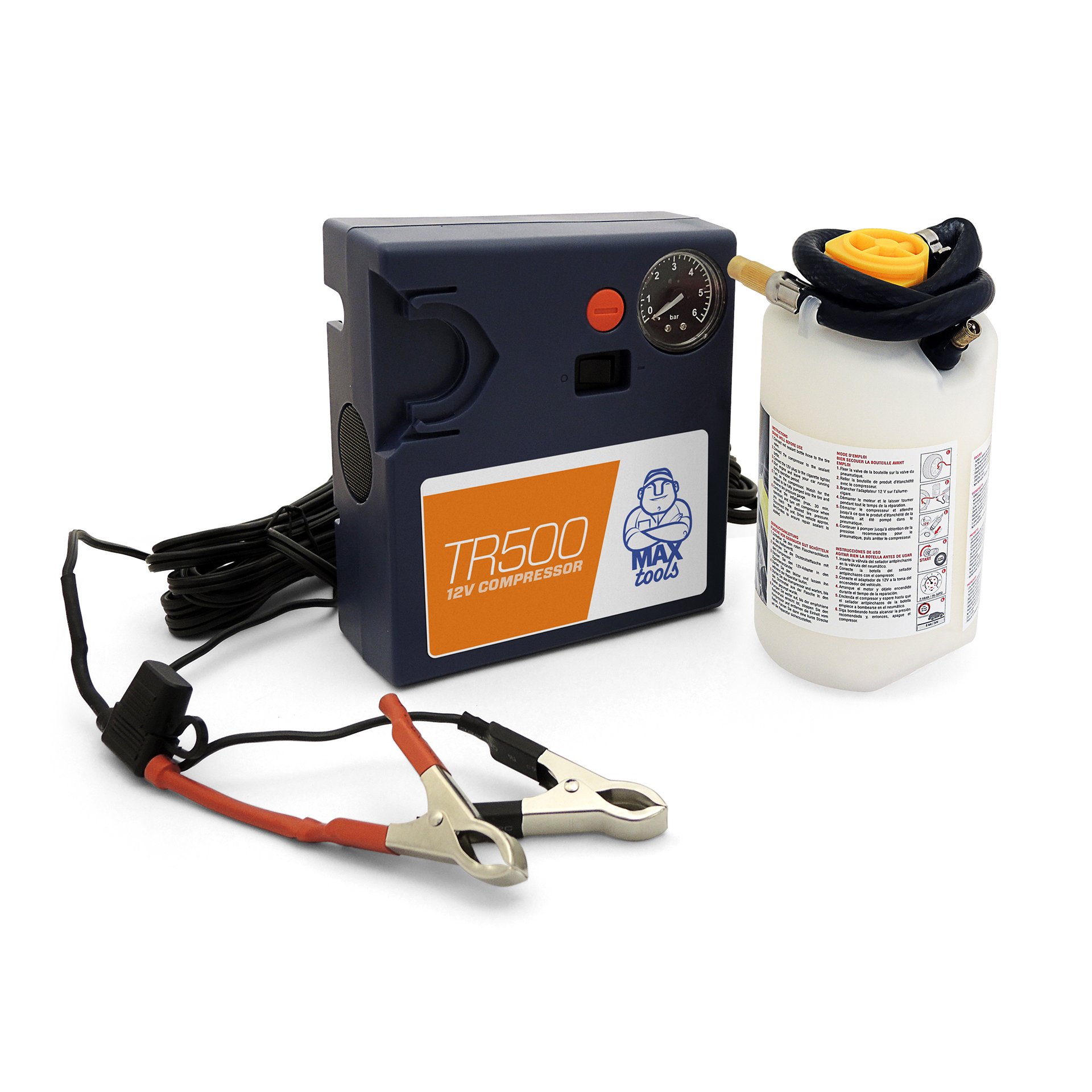 Buy MAXTOOLS TR500, Automatic Tyre Repair Kit for Commercial Vehicles