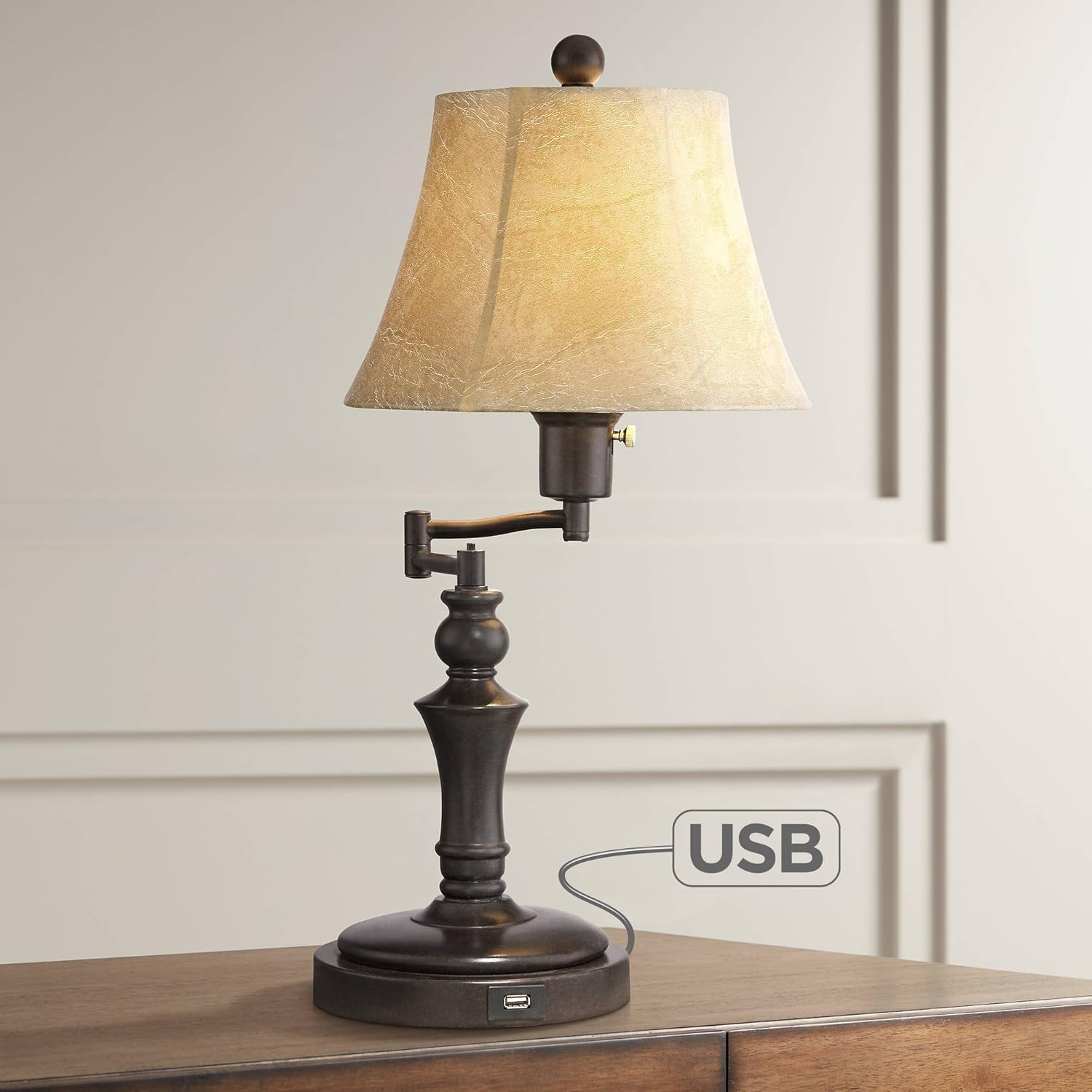 Best leather led desk lamp
