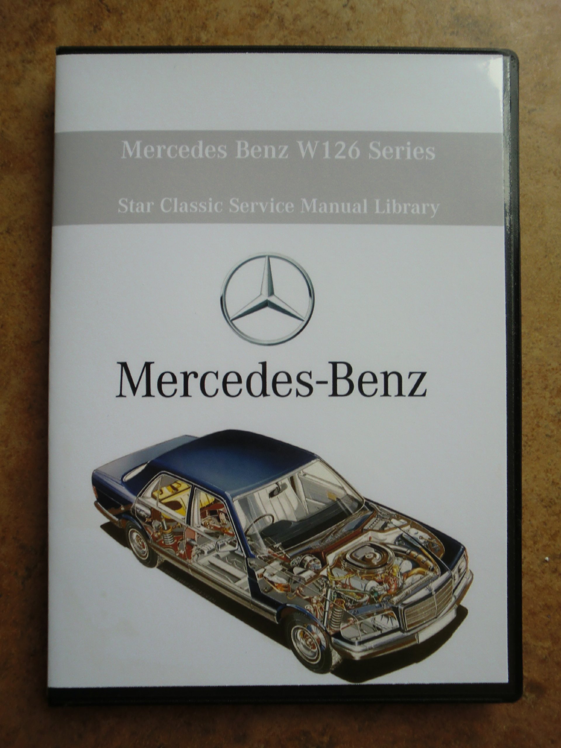 Mercedes Benz W126 Star Classic Service Manual Library CD Set- Buy