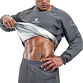 HOTSUIT Men Sauna Suit Sweat Suits Durable Gym Exercise Workout Jacket