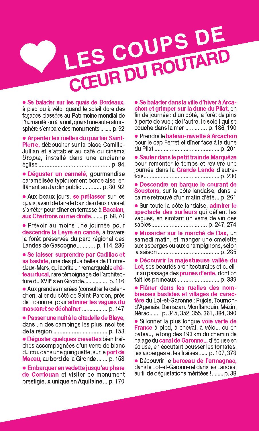Guide Du Routard Bordelais Landes Lot Et Garonne 2015 - 