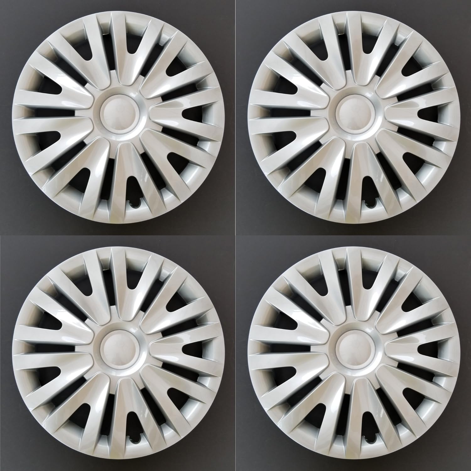 amazon com marrow new wheel covers replacements fits 2010 2014 volkswagen golf 2012 2013 volkswagen golf r 15 inch 9 split spoke silver color plastic set of 4 spring steel clip automotive marrow new wheel covers replacements fits 2010 2014 volkswagen golf 2012 2013 volkswagen golf r 15 inch 9 split spoke silver color plastic set