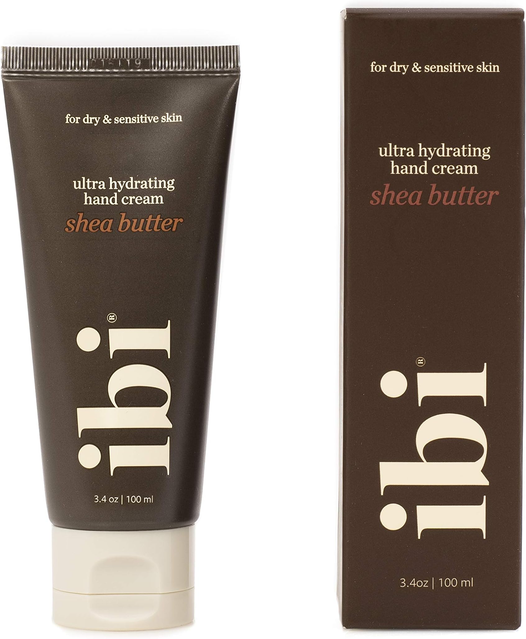 IBI Ultra Hydrating Moisturizing Hand Cream For Dry & Senstive Skin, Shea Butter 3.38 Ounce Tube (1pc)