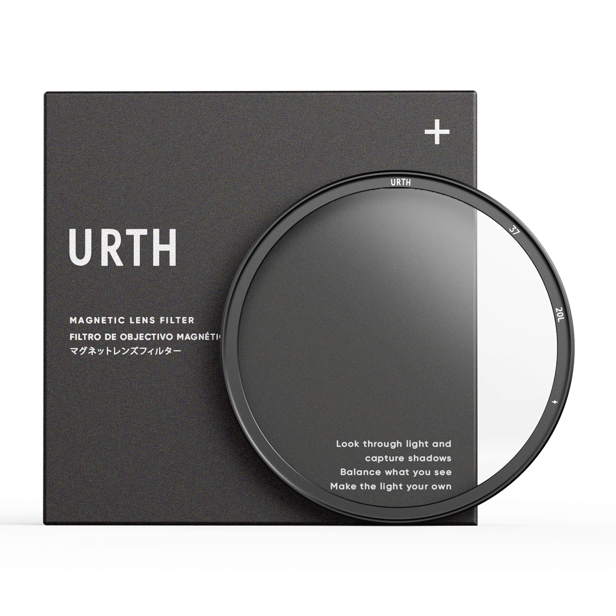 Urth 37mm Magnetic UV Lens Filter (Plus+) - Ultra-Slim, 30-Layer Nano-Coated UV Camera Lens Protection