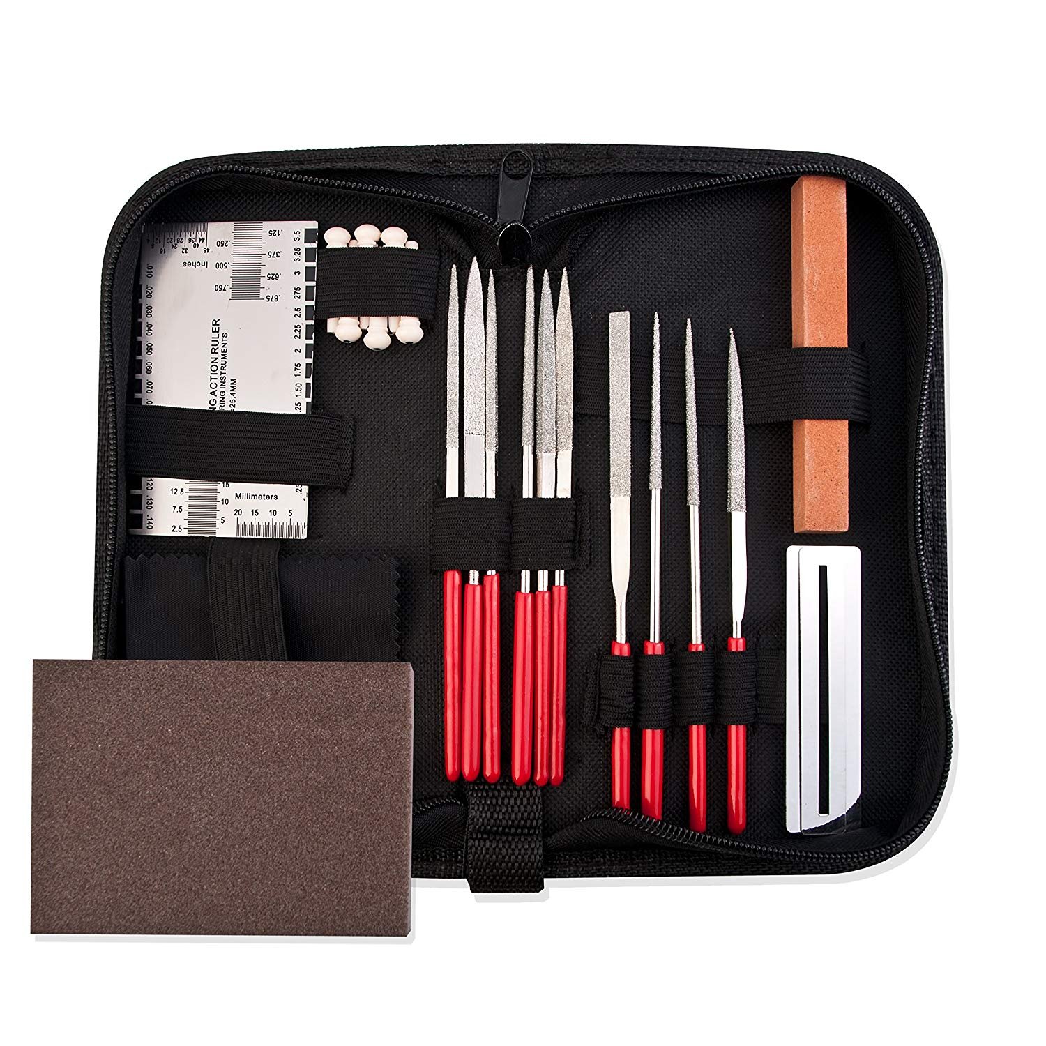 Guitar Repair Kit 18pc Set of Repair & Maintenance Tools For Guitar