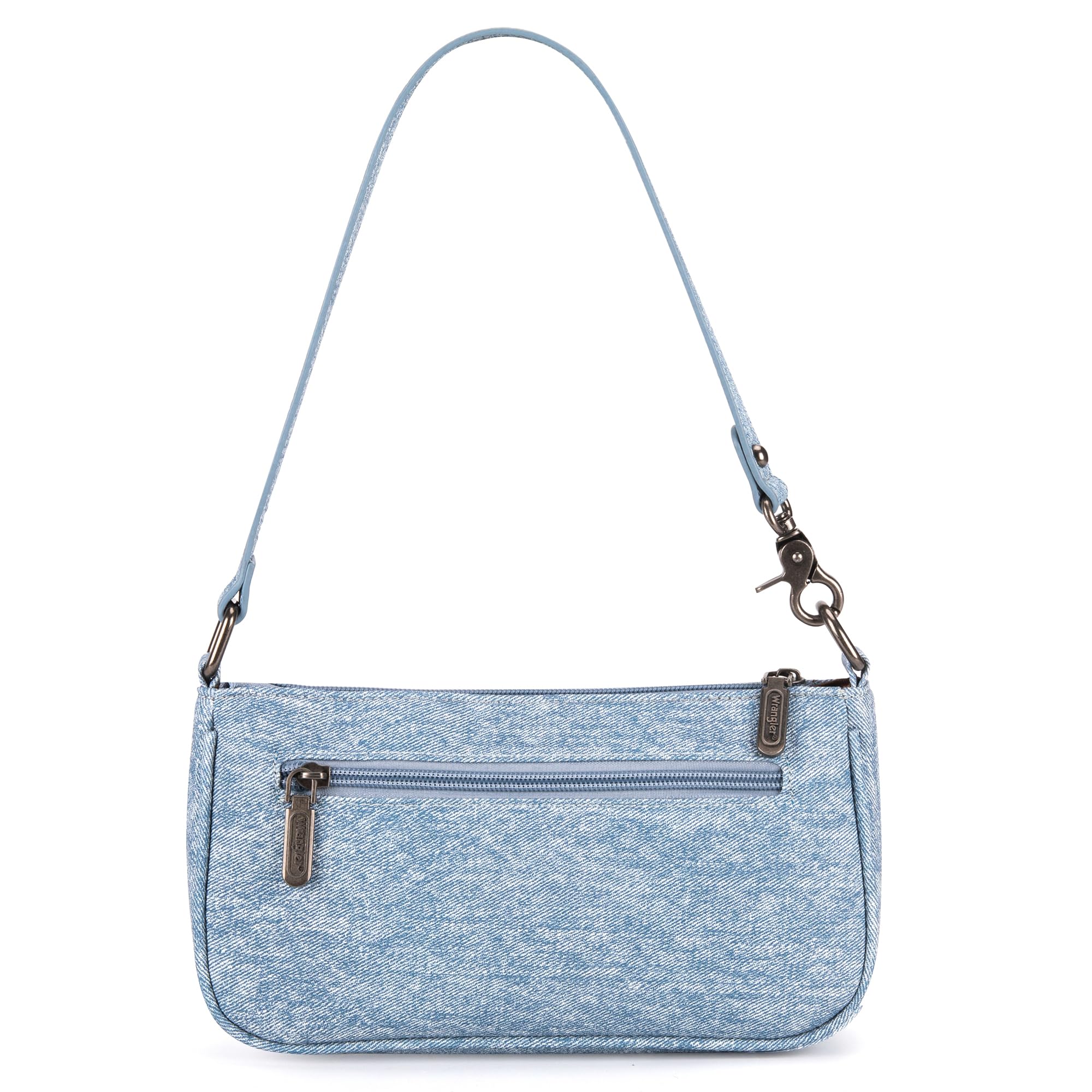 Wrangler Shoulder Bag for Women 90s Retro Top-Handle Hobo Handbag