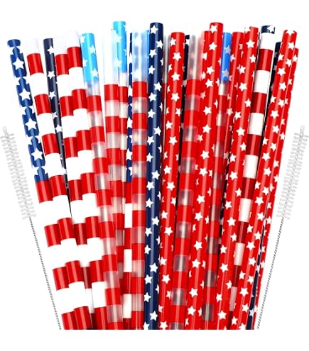 Uniq Crazy Color Changing Straws - White to Blue - 1000/Case