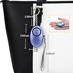 Personal Alarm for Women, 10 Packs 140DB Emergency