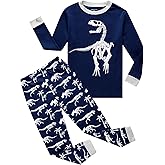 Family Feeling Kids & Toddler Boys Pajamas 2 Piece Pjs Set 100% Cotton Sleepwear