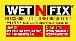 WETNFIX (20 Discs) - Fixing Wall Plugs Fast! No