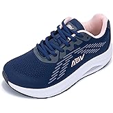 AOV Wide Toe Box Shoes Women Arch Support Walking Shoes Plantar Fasciitis Orthotic Tennis Sneakers