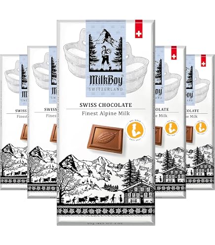 Amazon.com : Milkboy Swiss Chocolates Milk Chocolates - Alpine