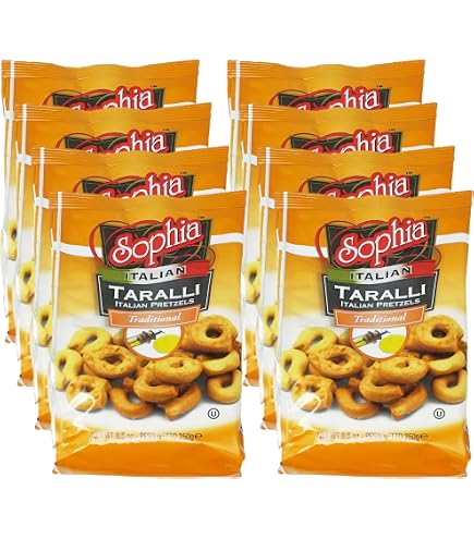 Amazon.com: Sophia Taralli Italian Pretzels - Fennel 8.8oz (8-pack