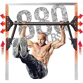 Pull Up Bar/Chin up bar Upper Body Workout Bar, Super load-bearing: Dual Security Locking, Two-way Support Fitness Strength Training Equipment