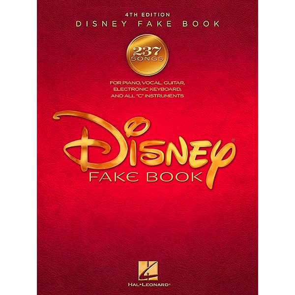 英語版・楽譜　ディズニー　Disney Fake Book Amazon.com: The Disney Fake Book – 4th Edition | Piano, Vocal
