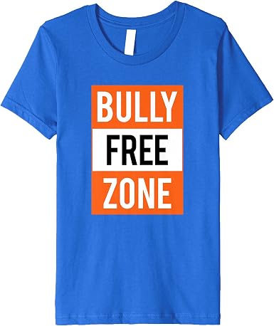 Amazon.com: Bully Free Zone Shirt Anti Bullying Awareness Kind Orange 3