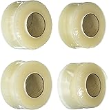 X-TREME TAPE, 1"X10' Clear, 4 Rolls, IN 6X6 ZLB W/INSTR Card