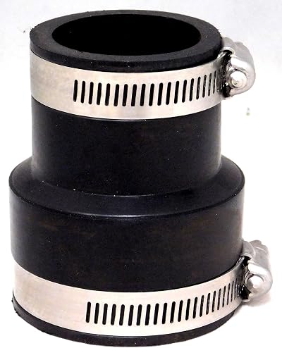 Cloverleaf 2" to 1.5" Rubber Reducer - Pond Filter Adapter