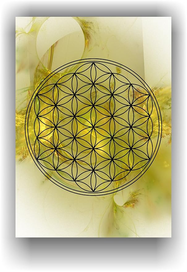 Die Blume des Lebens - Flower of Life - Lebensblume - Wandbild