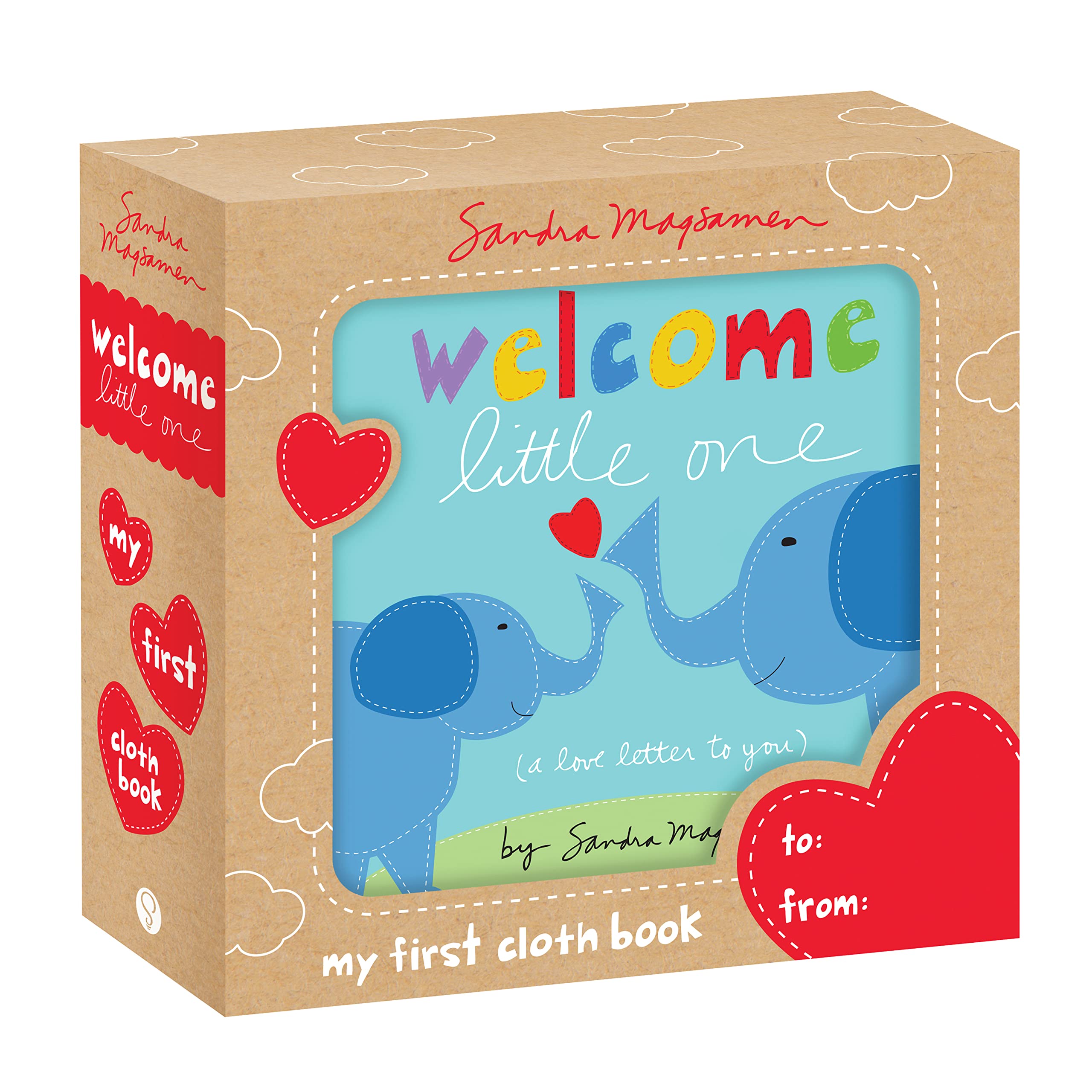 Welcome Little One: My First Soft Cloth Book: A Sweet and Snuggly Touch-and-Feel Book for Newborns to Play and Grow (Welcome Little One Baby Gift Collection)