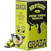 Graza Sizzle Extra Virgin Olive Oil, Cooking Oil - High Polyphenol Peak Harvest EVOO Cooking Oil in a Box - Single Origin Olive Oils from Spain - 51 Fl Oz (1.5L)