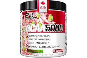 BCAA Powder | 5G Branched Chain Amino Acids per serving | Protein Synthesis, Muscle Building, Workout Support | 2:1:1 Ratio B