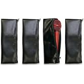 KGCGJVB 4Pcs Microphone Bag Case Storage Mic Protector for Wireless Devices Mini Sleeve Shockproof Zipper Pouch Easy Carry Portable Vocal Microphone Accessory Organizer 11.4"x4.13"