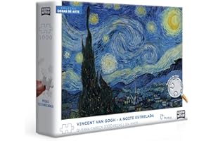 Toyster - Quebra-cabeça: Vincent Van Gogh - A Noite Estrelada - 1000 peças - Game Office