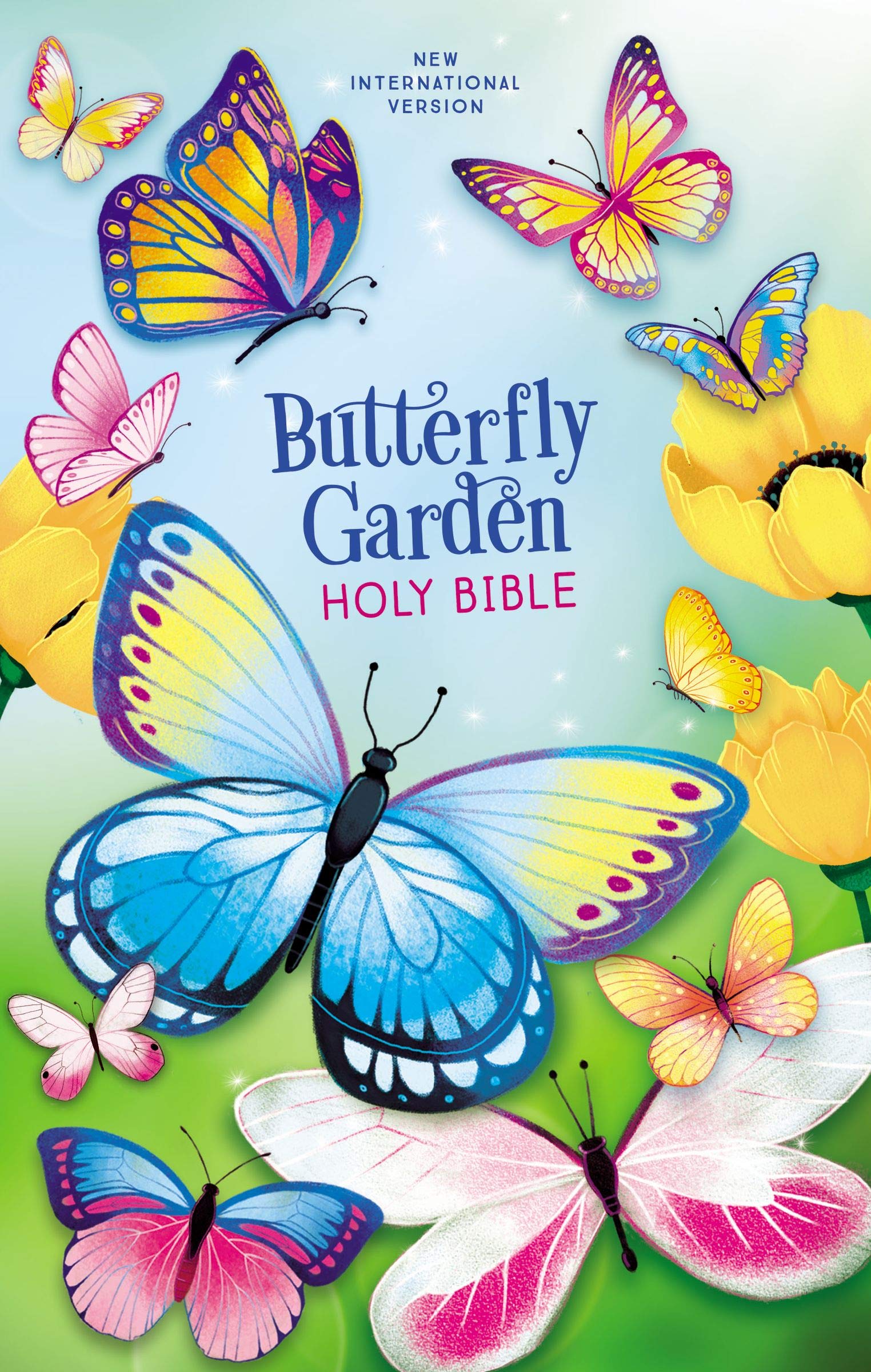 Niv Butterfly Garden Holy Bible Hardcover Comfort Print